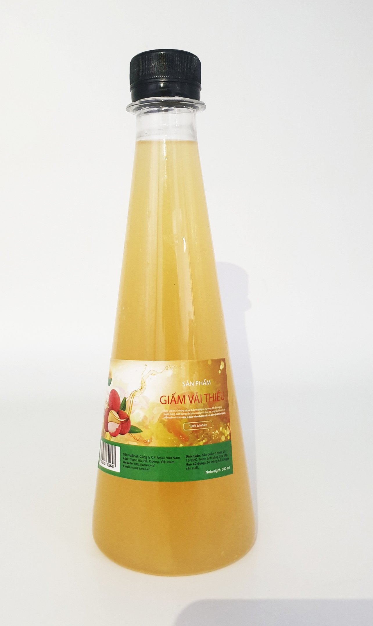 Dấm vải Ameii chai 330 ml (4)